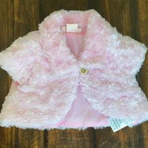 Juicy Couture baby faux fur vest